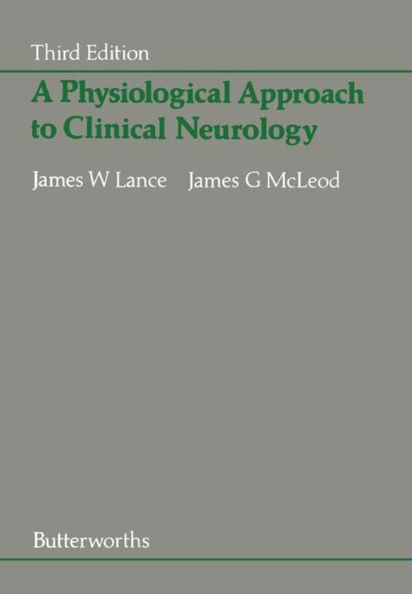 A Physiological Approach to Clinical Neurology main product photo