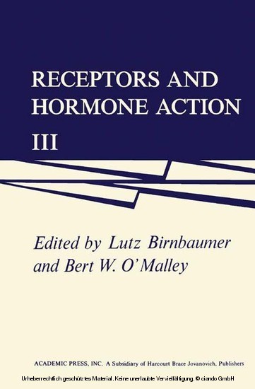 Receptors and Hormone Action main product photo