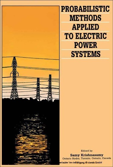 Probabilistic Methods Applied to Electric Power Systems main product photo