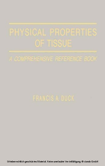 Physical Properties of Tissues main product photo