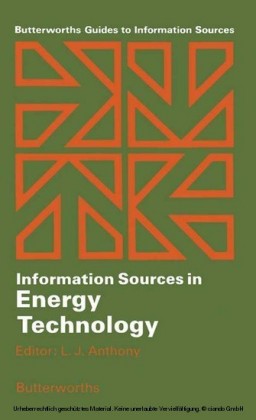 Information Sources in Energy Technology