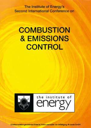 The Institute of Energy's Second International Conference on COMBUSTION & EMISSIONS CONTROL