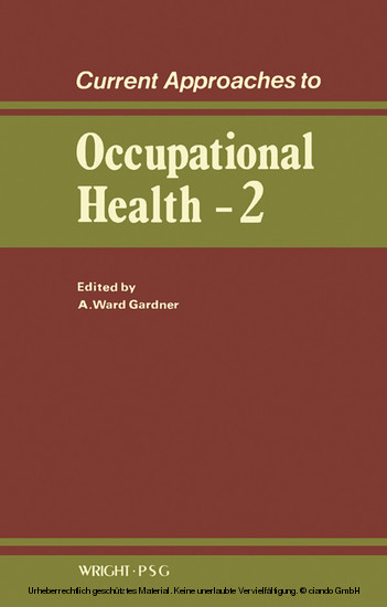 Current Approaches to Occupational Health main product photo