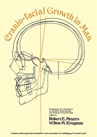 Cranio-Facial Growth in Man main product photo