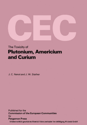 The Toxicity of Plutonium, Americium and Curium