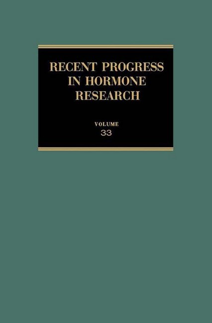 Recent Progress in Hormone Research main product photo