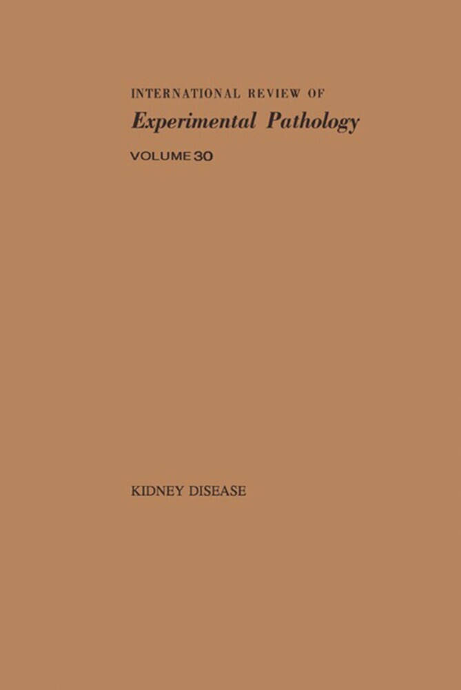 International Review of Experimental Pathology main product photo