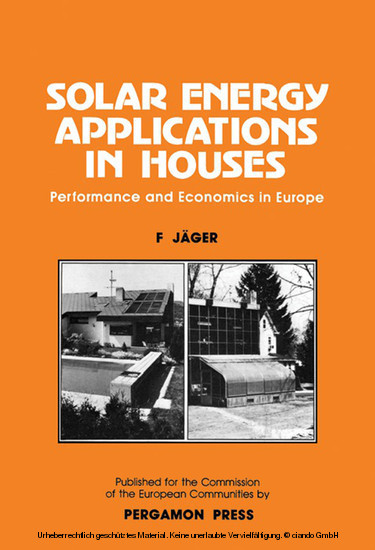 Solar Energy Applications in Houses main product photo