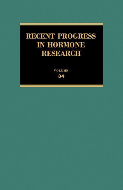 Recent Progress in Hormone Research main product photo