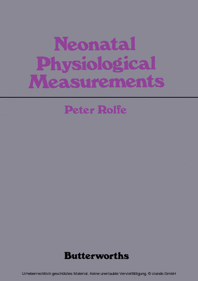 Neonatal Physiological Measurements main product photo