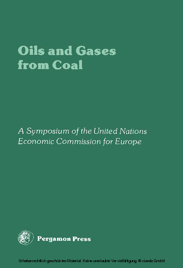 Oils and Gases from Coal main product photo