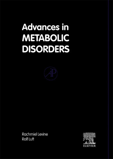 Advances in Metabolic Disorders main product photo