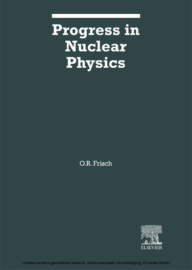 Progress in Nuclear Physics main product photo