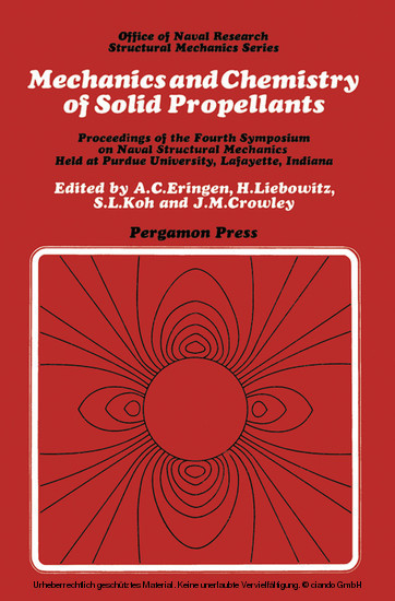 Mechanics and Chemistry of Solid Propellants main product photo