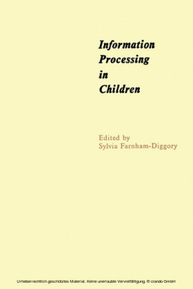 Information Processing in Children