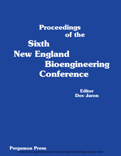 Proceedings of the Sixth New England Bioengineering Conference main product photo