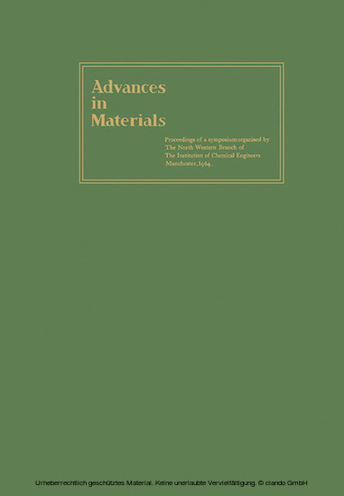 Advances in Materials main product photo