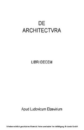 De architectura