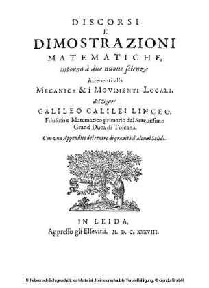 Discorsi e dimostrazioni matematiche