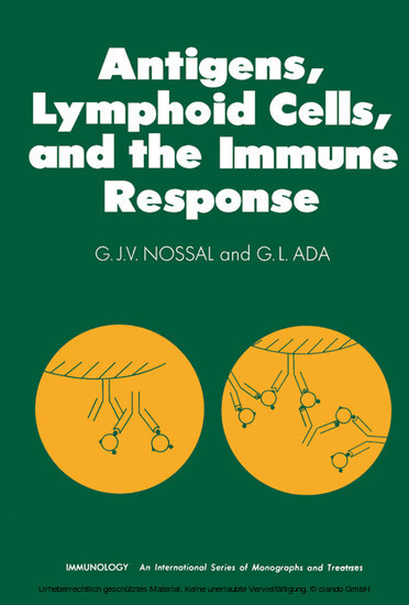Antigens, Lymphoid Cells and the Immune Response main product photo