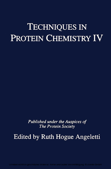 Techniques in Protein Chemistry IV main product photo