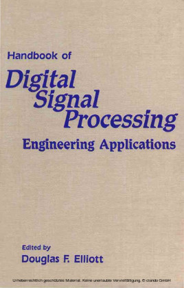 Handbook of Digital Signal Processing
