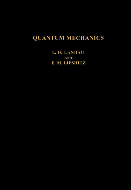 Quantum Mechanics main product photo