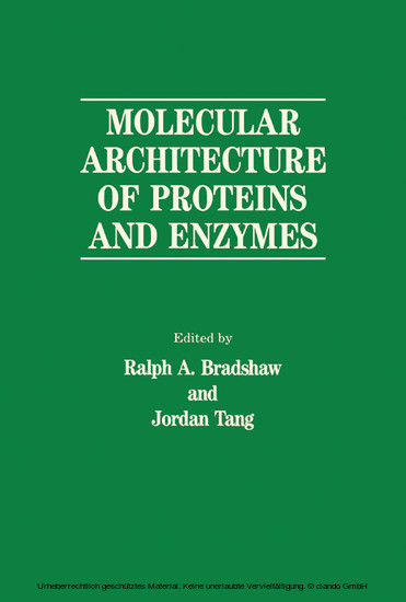 Molecular Architecture of Proteins and Enzymes main product photo