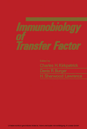 Immunobiology of Transfer Factor