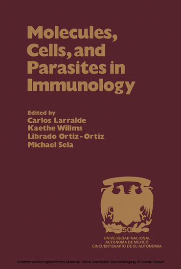 Molecules, Cells, and Parasites in Immunology main product photo