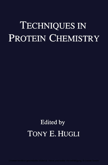 Techniques in Protein Chemistry main product photo