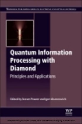 Quantum Information Processing with Diamond