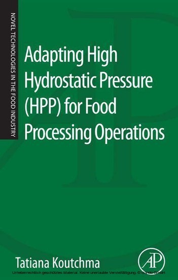 Adapting High Hydrostatic Pressure (HPP) for Food Processing Operations main product photo