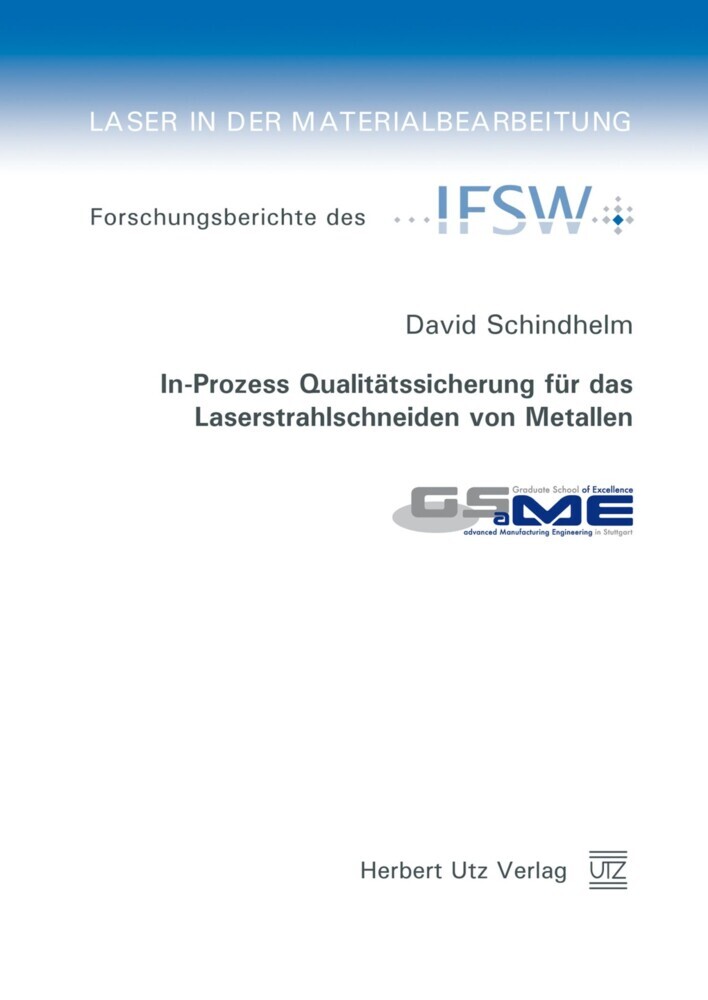In-Prozess Qualitätssicherung für das Laserstrahlschneiden von Metallen main product photo