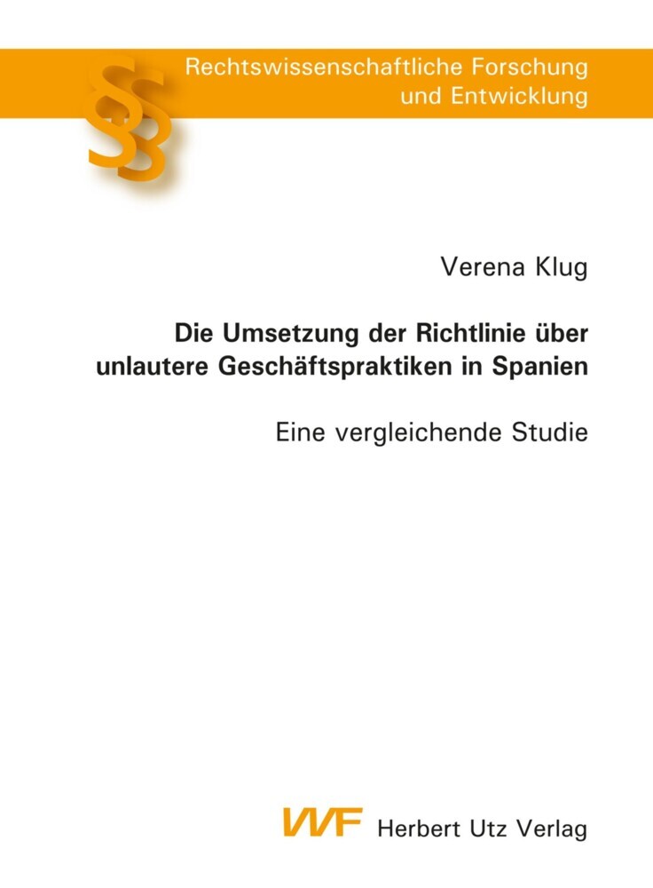 Die Umsetzung der Richtlinie über unlautere Geschäftspraktiken in Spanien main product photo
