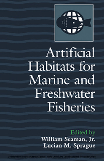 Artificial Habitats for Marine and Freshwater Fisheries main product photo