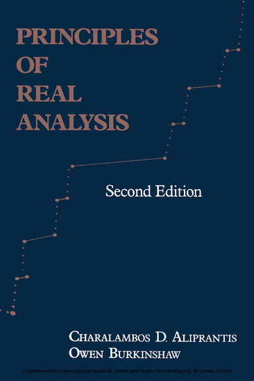 Principles of Real Analysis main product photo