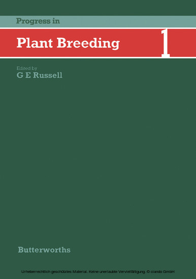 Progress in Plant Breeding-1 main product photo