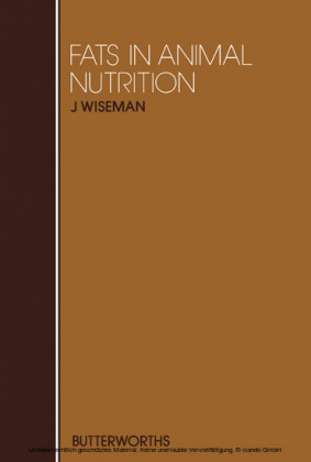Fats in Animal Nutrition