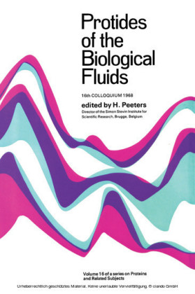 Protides of the Biological Fluids
