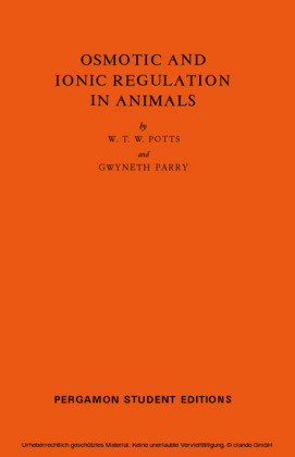 Osmotic and Ionic Regulation in Animals