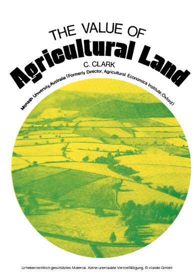 The Value of Agricultural Land main product photo