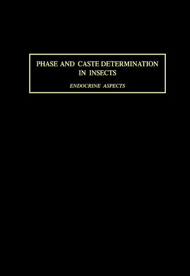 Phase and Caste Determination in Insects main product photo