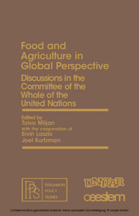 Food and Agriculture in Global Perspective