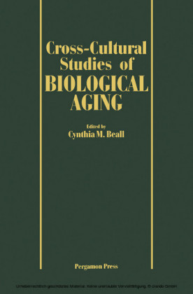 Cross-Cultural Studies of Biological Aging