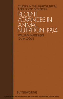 Recent Advances in Animal Nutrition-1984