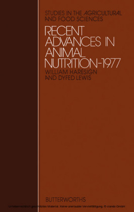Recent Advances in Animal Nutrition - 1977