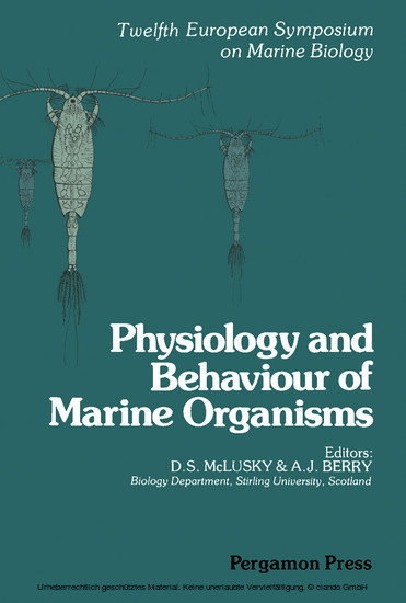 Physiology and Behaviour of Marine Organisms main product photo