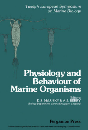 Physiology and Behaviour of Marine Organisms