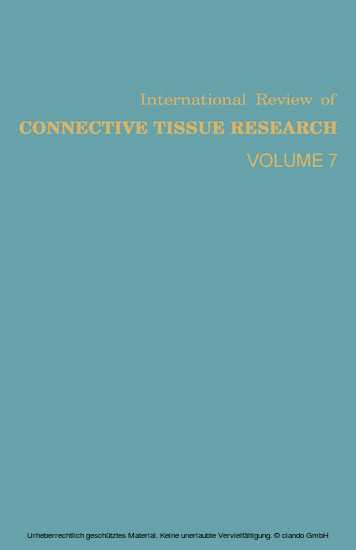International Review of Connective Tissue Research main product photo